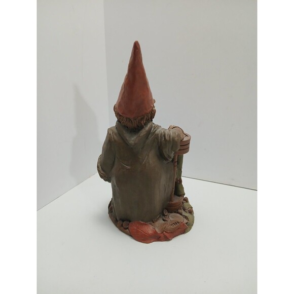 Tom Clark "Father Time" Wet signed Hourglass Gnome #79 7.5” 1984 Vintage Figure - Picture 3 of 6